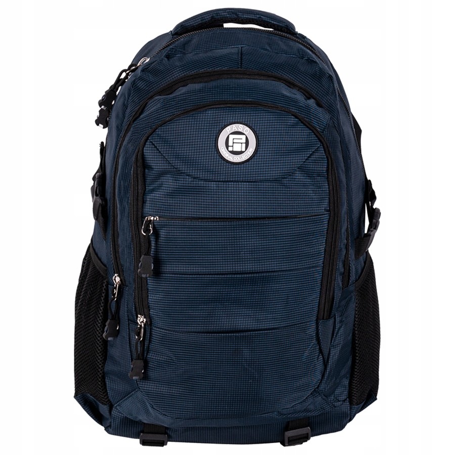 Viackomorový školský batoh Paso 22-30060BL 35 l, námornícka modrá